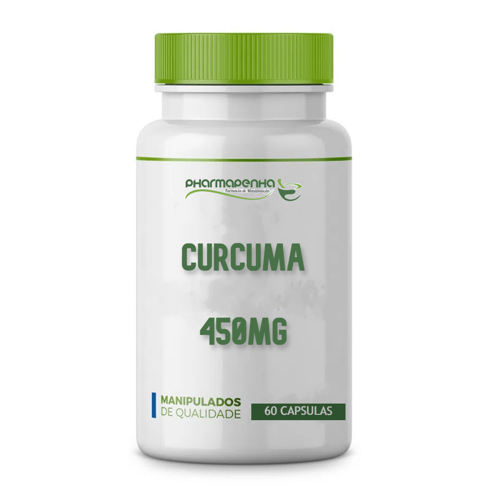 Curcuma 450mg 60 Cápsulas