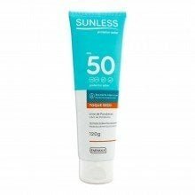 Sunless FPS 50 Facial Toque Seco Bege Claro 60g