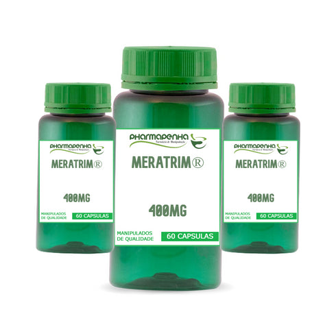 3 Potes Meratrim® 400mg 60 Cápsulas cada