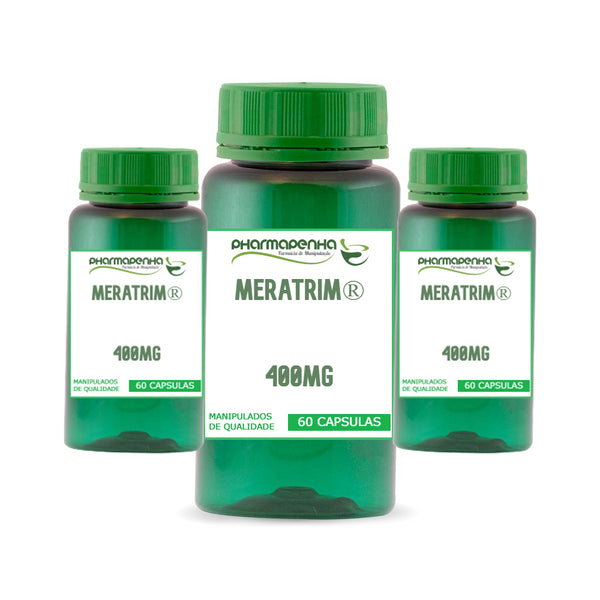 3 Potes Meratrim® 400mg 60 Cápsulas cada