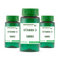 3 Potes Vitamina D 5.000ui 60 Cápsulas cada