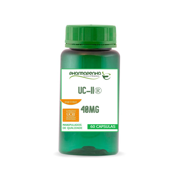 UC-II® (Colágeno Tipo 2) 40mg 30 Cápsulas Com Selo de Autenticidade
