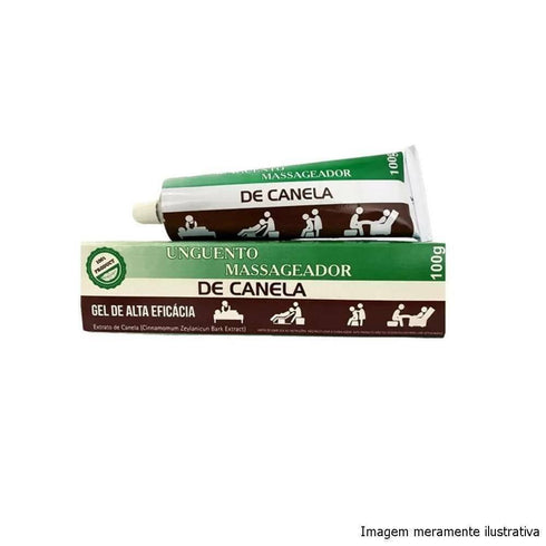 UNGUENTO MASSAGEADOR DE POMADA DE CANELA DE VELHO 100GR PIERRY WERMON