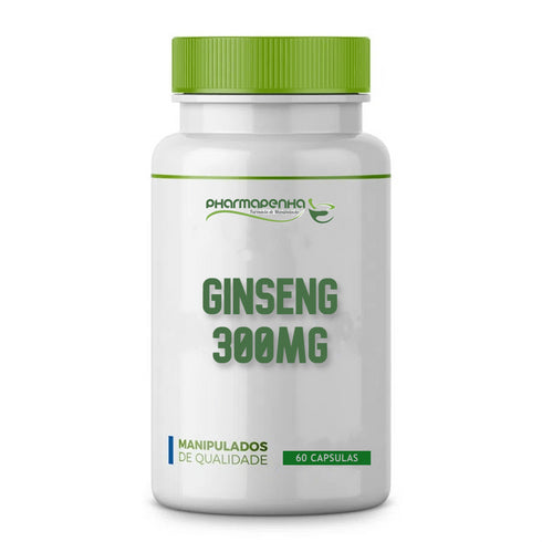 Ginseng Energético 300mg 60 Cápsulas