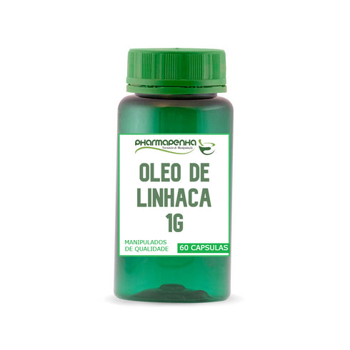 Óleo De Linhaça 1g 60 Cápsulas