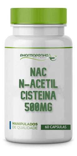 Nac N-acetilcisteína 500mg 60 Cápsulas