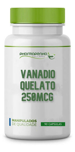 Vanádio Quelato 250mcg 90 Cápsulas