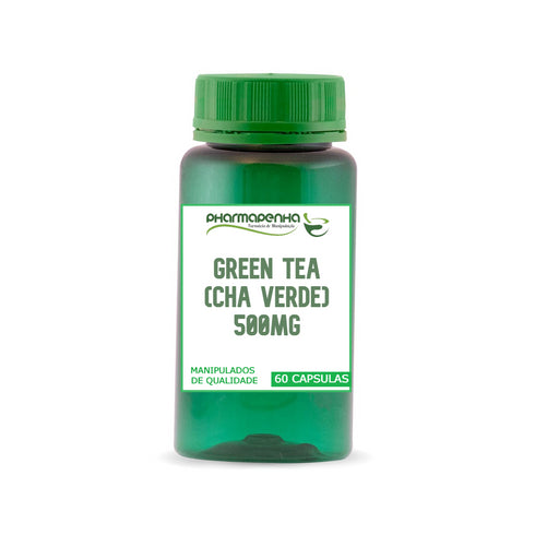Chá Verde (Green Tea) 500mg 120 Cápsulas