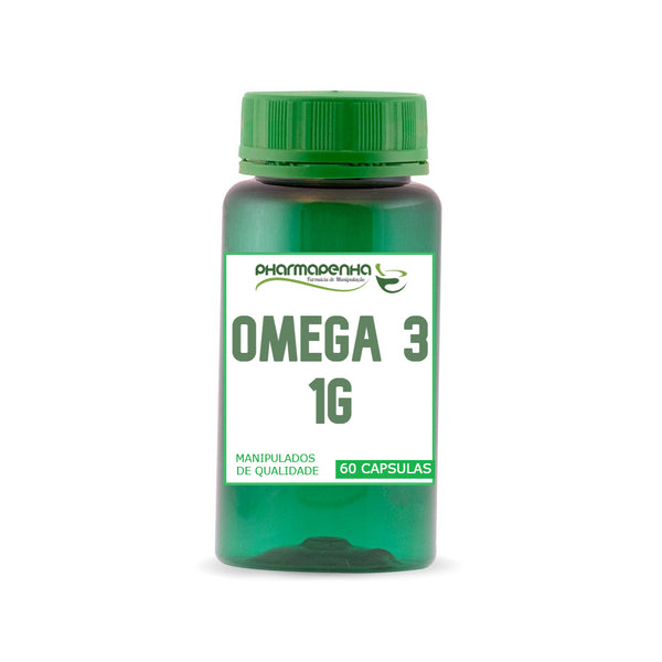 Ômega 3 1G 60 Cápsulas