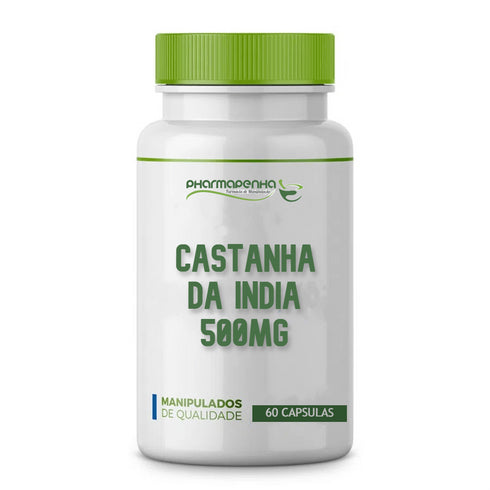 Castanha da Índia 500mg 60 Cápsulas