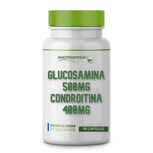 Glucosamina 500 Mg com Condroitina 400 Mg 90 Cápsulas