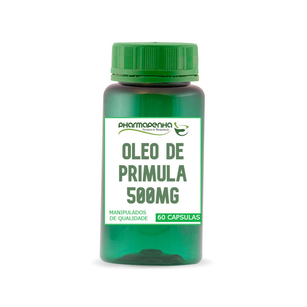 Óleo De Primula 500Mg 60 Cápsulas
