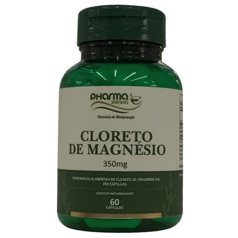 Cloreto de Magnésio 350mg 60 Cápsulas - Pharmapenha