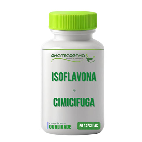 Isoflavona 80mg + Cimicifuga 80mg 60 capsulas