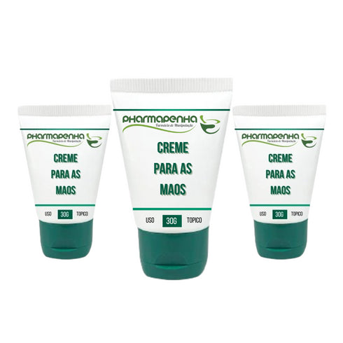 KIT 3 UN CREME HIDRATANTE PARA AS MÃOS - 30GR CADA
