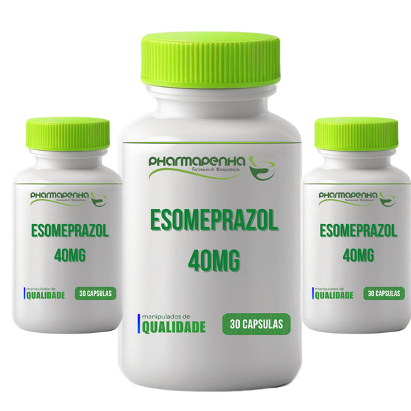 3 Potes Esomeprazol 40mg 30 capsulas cada