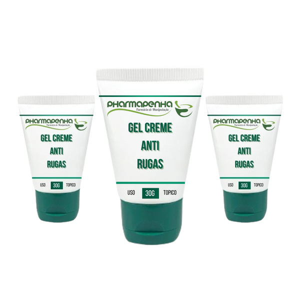 KIT 3UN GEL CREME ANTI RUGAS 30G CADA