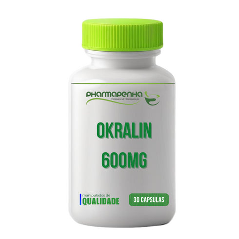 Okralin™ Extrato de Quiabo 600 mg 30 cápsulas