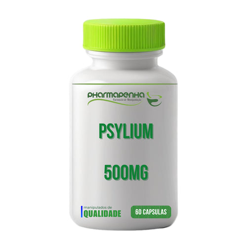 Psylium 500mg 60 capsulas
