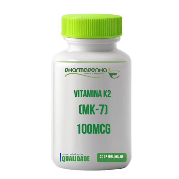 Vitamina K2 (MK-7) 100mcg 30 comprimidos sublinguais
