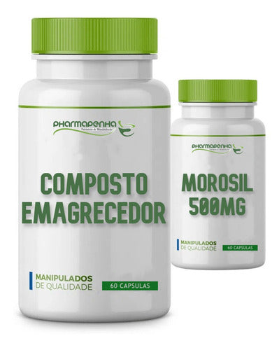 Morosil 500mg 60 Cápsulas + Composto Emagrecedor 60 Cápsulas