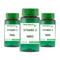 3 Potes Vitamina D 1.000ui 60 Cápsulas cada