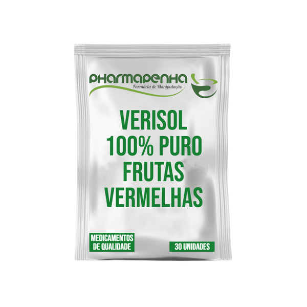 Colágeno Verisol® 8g Sabor Frutas Vermelhas 30 Sachês