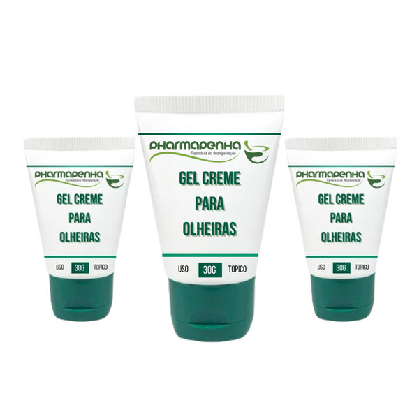 KIT 3UN CREME PARA OLHEIRAS 60+ - 30 ML CADA