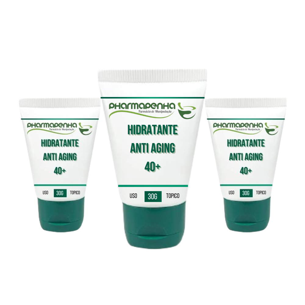 KIT 3UN HIDRATANTE ANTI-AGING 40+ - 30GR CADA