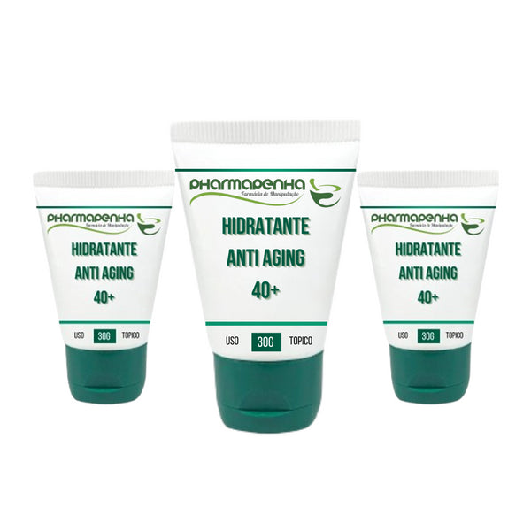 KIT 3UN HIDRATANTE ANTI-AGING 40+ - 30GR CADA