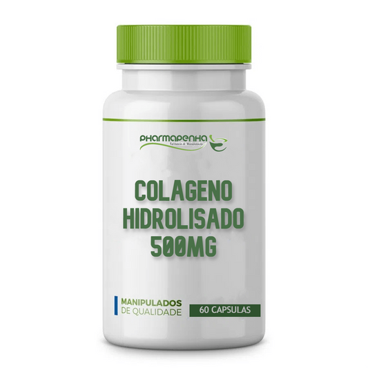 Colágeno Hidrolisado 500Mg 60 Cápsulas