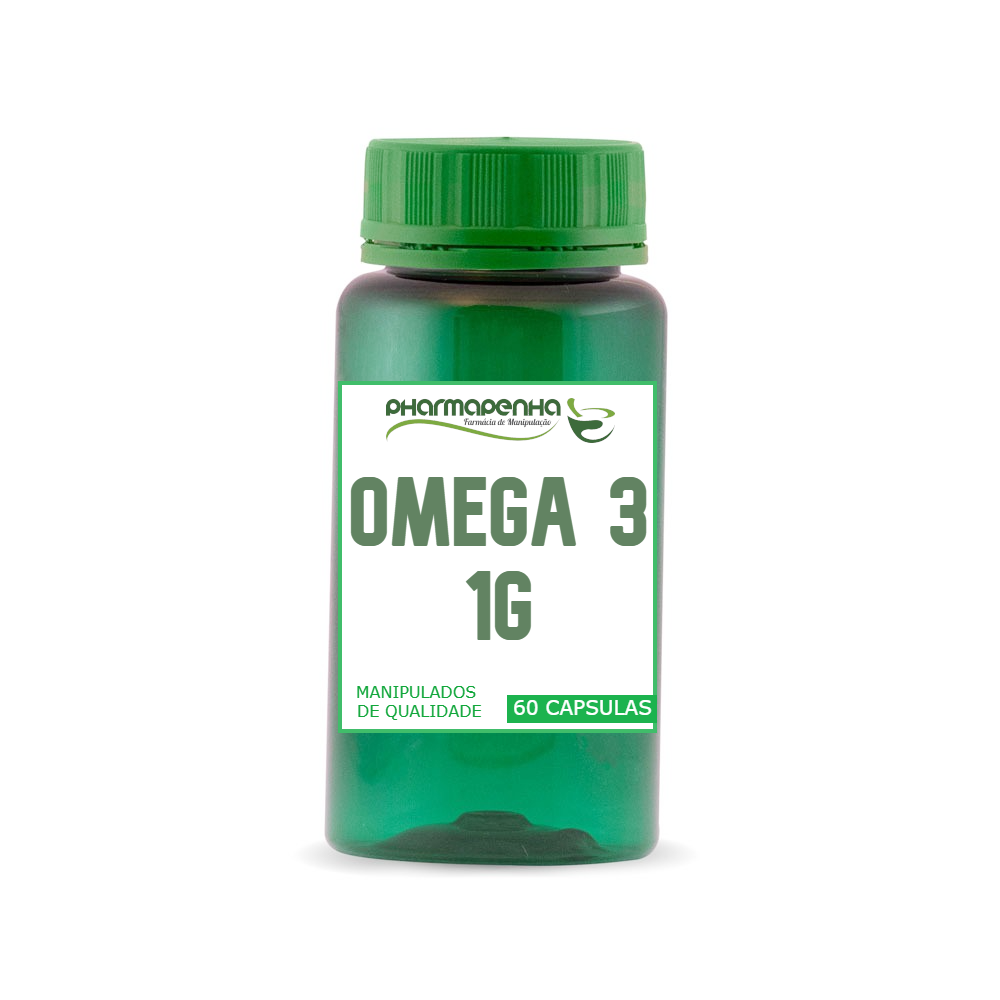 Ômega 3 1G 60 Cápsulas