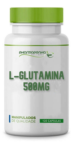 L-glutamina 500mg 120 Cápsulas