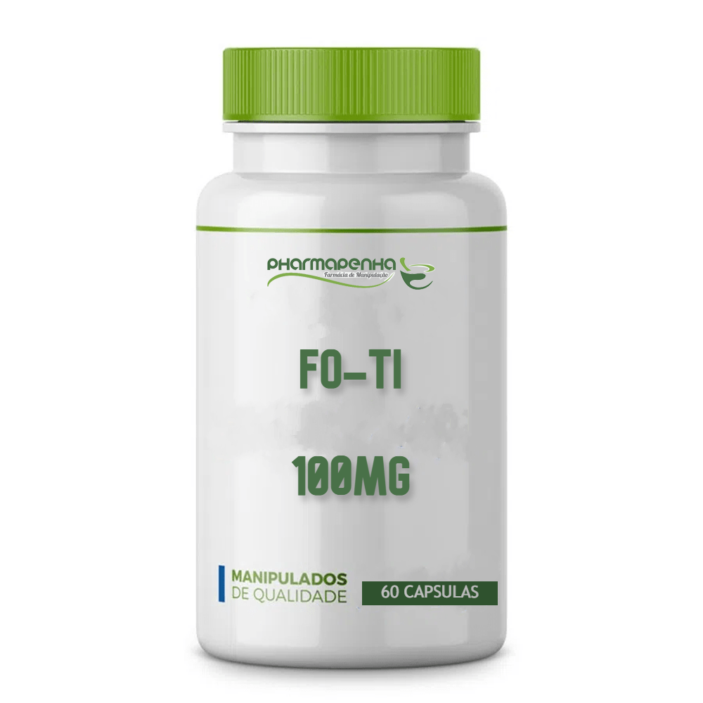 Fo Ti (He Shou Wu) 100Mg 60 Cápsulas