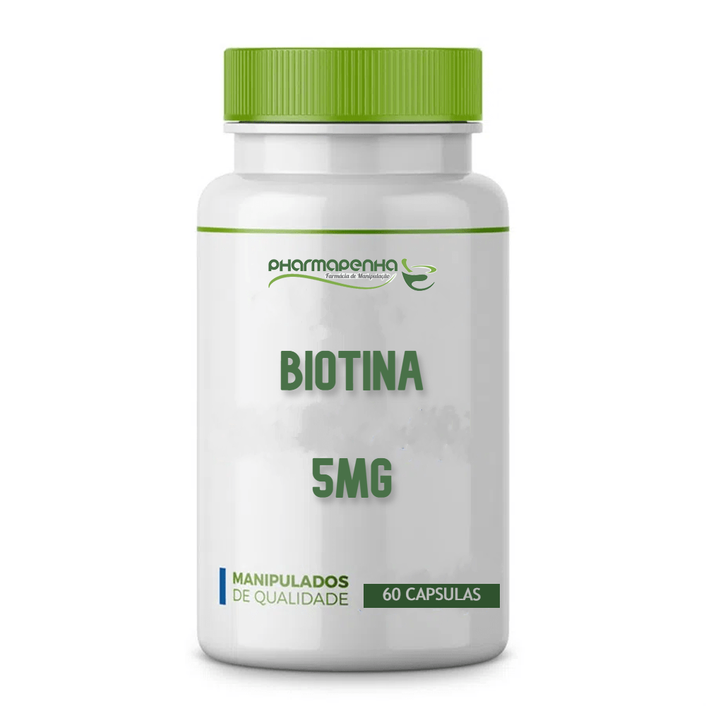 Biotina 5Mg 60 Cápsulas