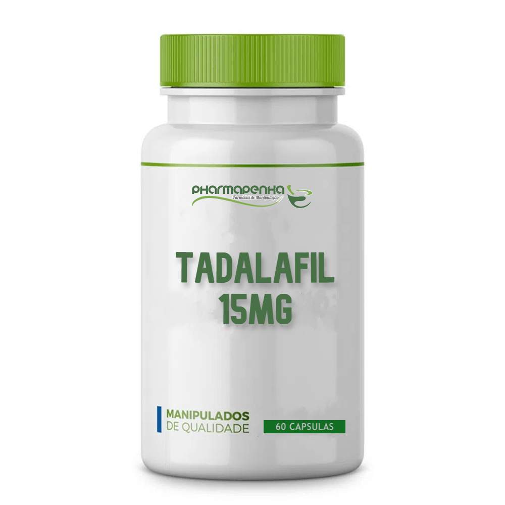 Tadalafil 15mg 60 cápsulas
