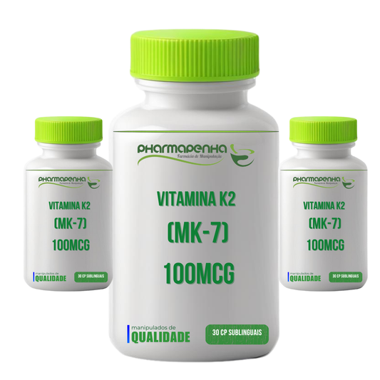 3un Vitamina K2 (MK-7) 100mcg 30 comprimidos sublinguais cada