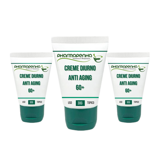 KIT 3UN CREME DIURNO ANTI-AGING 60+ - 30GR CADA