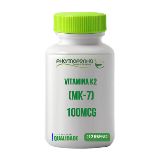 Vitamina K2 (MK-7) 100mcg 30 comprimidos sublinguais