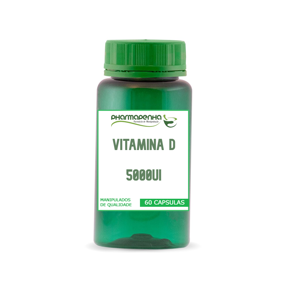 Vitamina D 5.000ui 60 Cápsulas