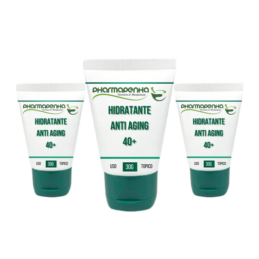 KIT 3UN HIDRATANTE ANTI-AGING 40+ - 30GR CADA